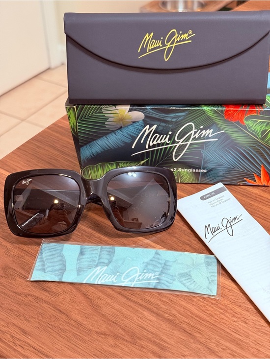 Maui Jim Accessories - Maui Jim Women’s Square Sunglasses two steps
